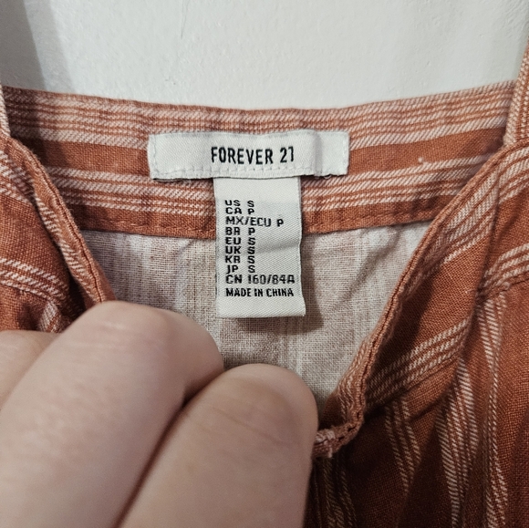 Forever 21 Snap Button Sleeveless Mini Dress! - Picture 2 of 6